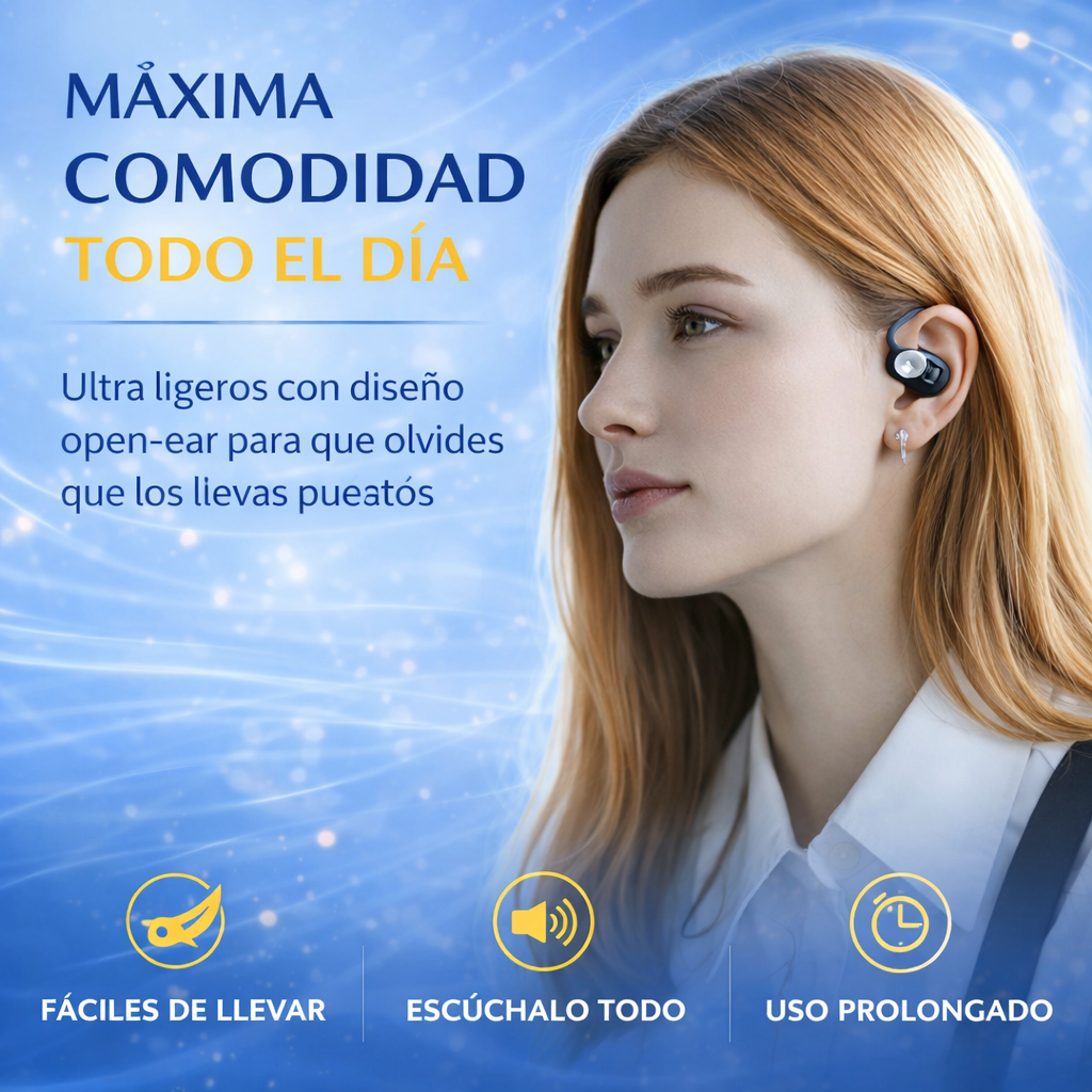TRADUCTOR AURICULAR INTELIGENTE CON IA – TRADUCCIÓN EN TIEMPO REAL - INSTANTÁNEA