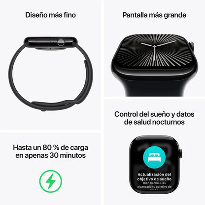 AIRWATCH SERIES 10 MAX – caja y cargador por inducción + PANTALLA AMOLED