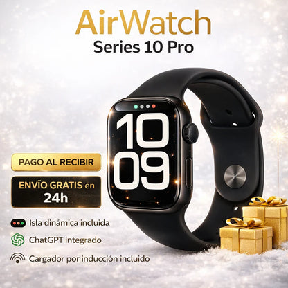 AIRWATCH SERIES 10 MAX – caja y cargador por inducción + PANTALLA AMOLED