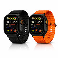 NEGRO + NARANJA