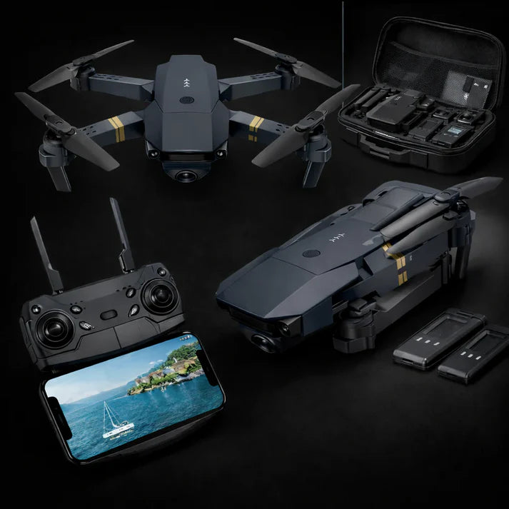 DRON W8 PRO MAX + MALETA DE TRANSPORTE + CONTROL REMOTO + BATERÍA DE ALTA AUTONOMÍA
