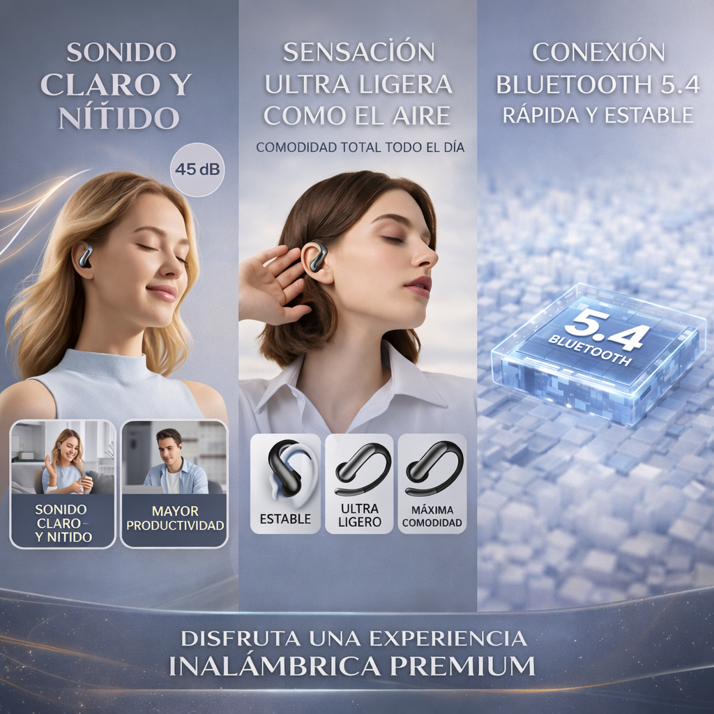 TRADUCTOR AURICULAR INTELIGENTE CON IA – TRADUCCIÓN EN TIEMPO REAL - INSTANTÁNEA